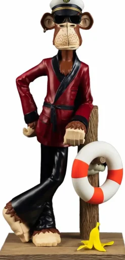 Bored Ape Yacht Club - Bored Captain Ape 1/8th Scale Statue