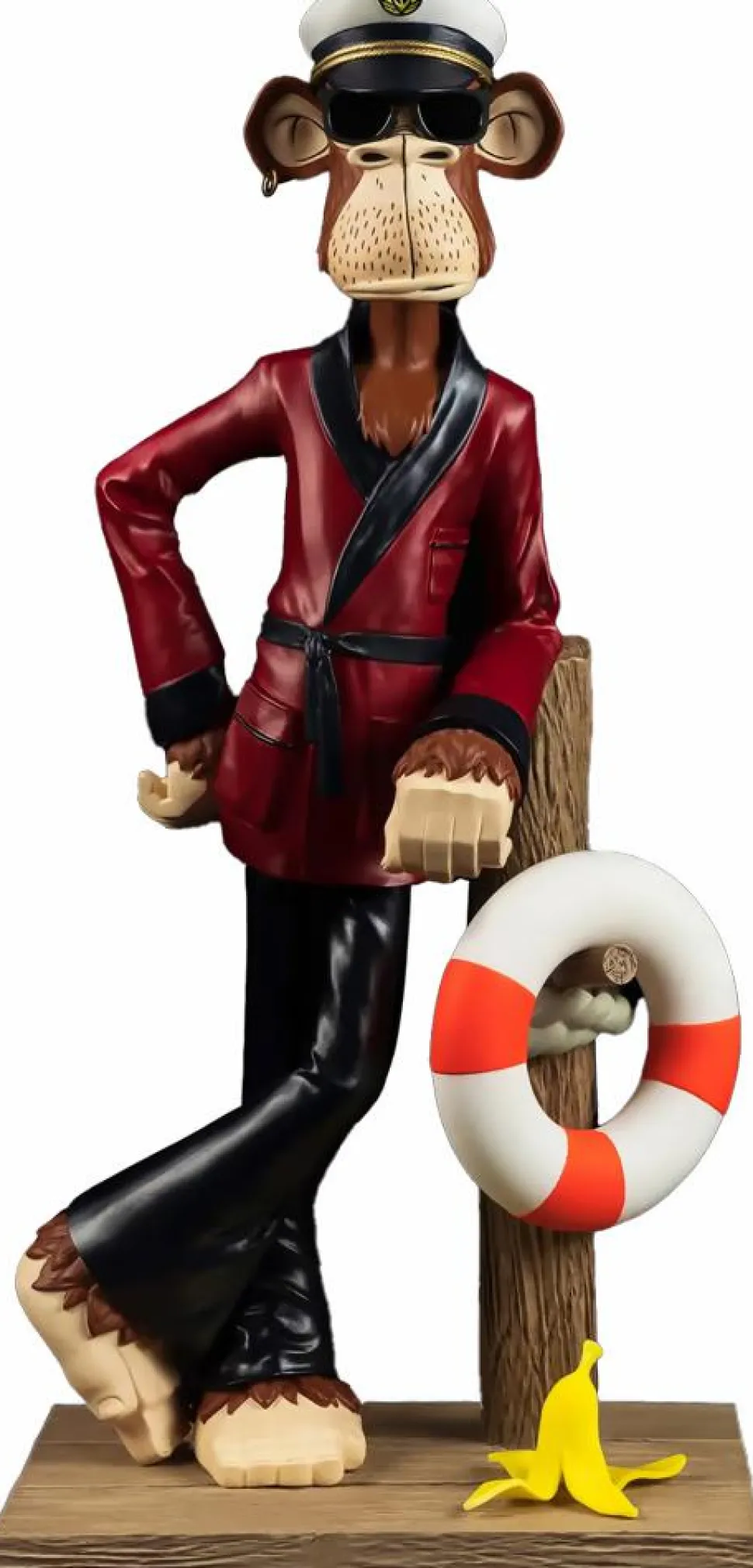 Bored Ape Yacht Club - Bored Captain Ape 1/8th Scale Statue