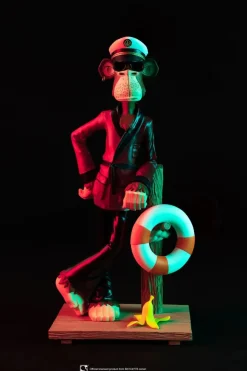 Bored Ape Yacht Club - Bored Captain Ape 1/8th Scale Statue