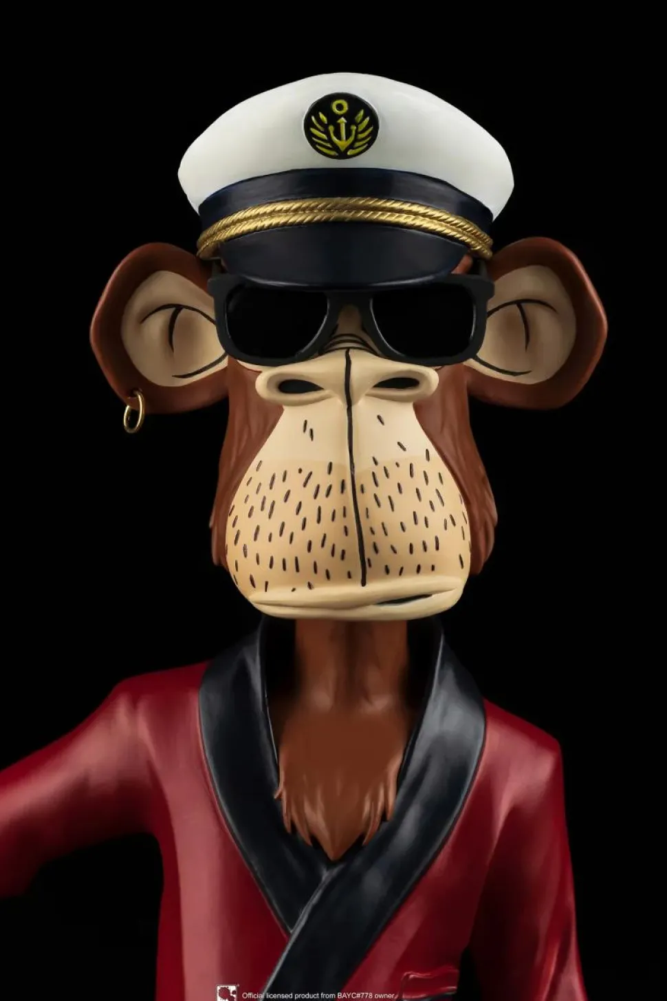 Bored Ape Yacht Club - Bored Captain Ape 1/8th Scale Statue