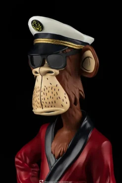 Bored Ape Yacht Club - Bored Captain Ape 1/8th Scale Statue