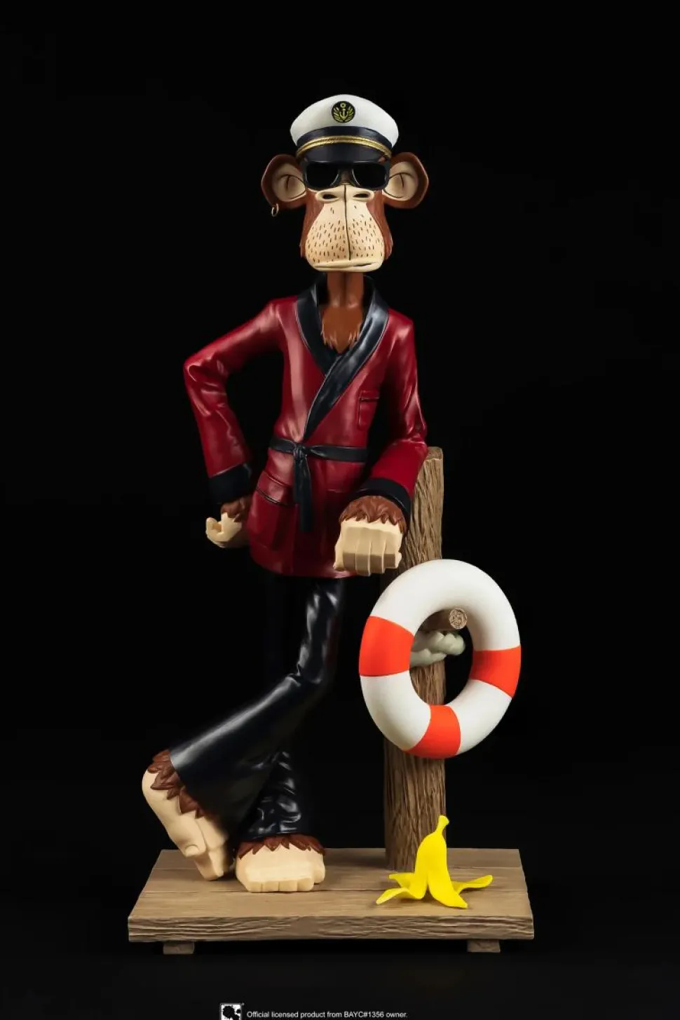 Bored Ape Yacht Club - Bored Captain Ape 1/8th Scale Statue