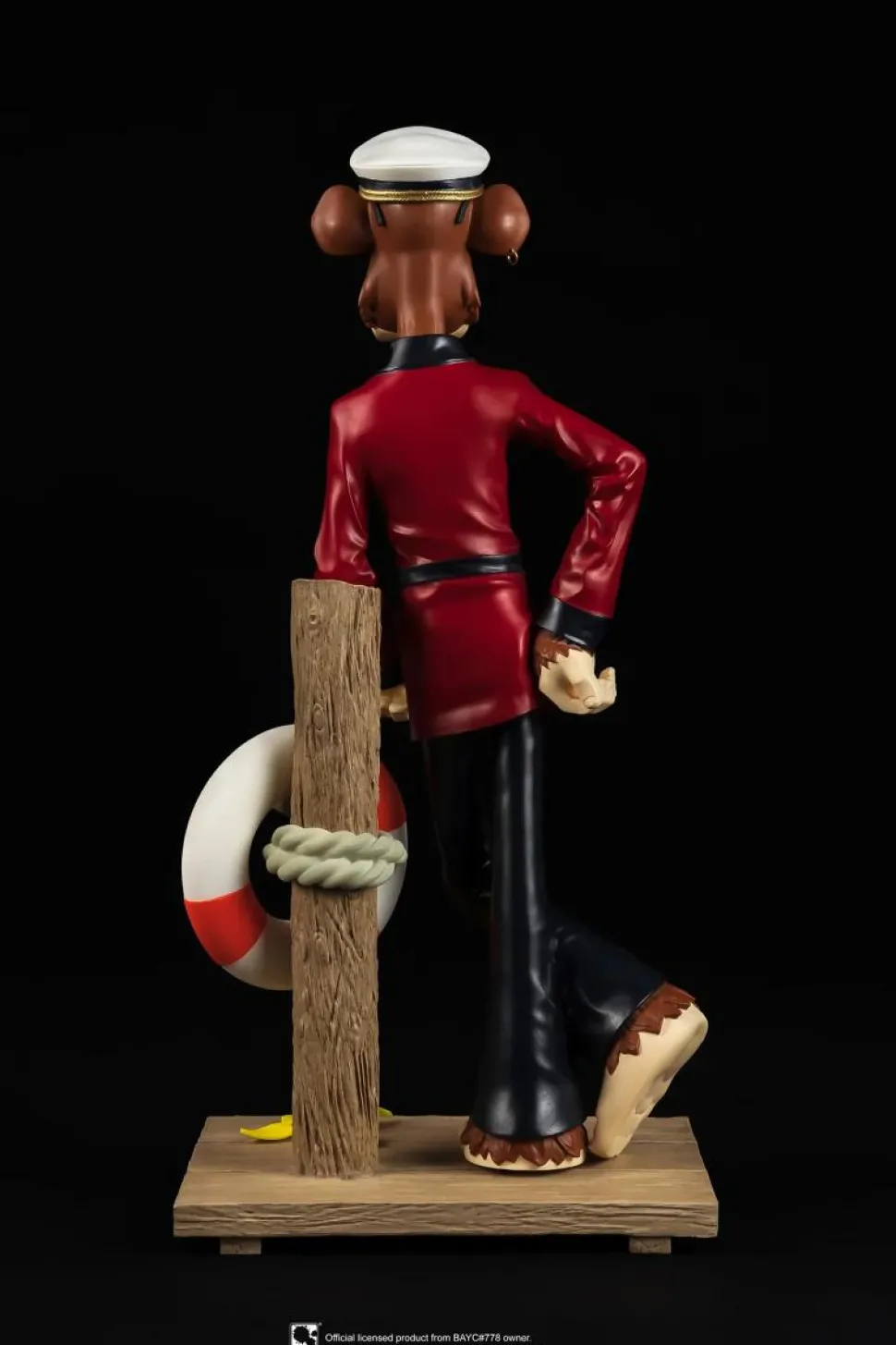 Bored Ape Yacht Club - Bored Captain Ape 1/8th Scale Statue