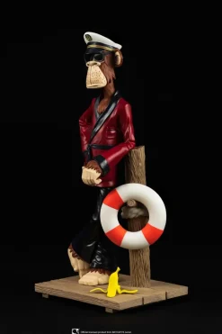 Bored Ape Yacht Club - Bored Captain Ape 1/8th Scale Statue