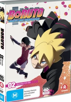 Boruto: Naruto Next Generations - Part 02 Episodes 014-026 DVD (2-Disc)