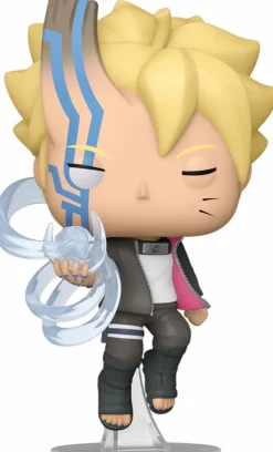 Boruto: Naruto Next Generations - Boruto (Momoshiki Transformation) Pop! Vinyl Figure in Acrylic Pop! Protector (Chase Variant)
