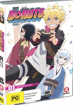 Boruto: Naruto Next Generations - Part 01 Episodes 01-013 DVD (2-Disc)