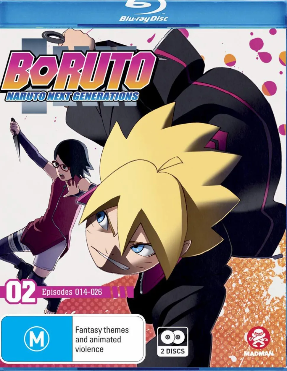Boruto: Naruto Next Generations - Part 02 Episodes 014-026 Blu-Ray (2-Disc)