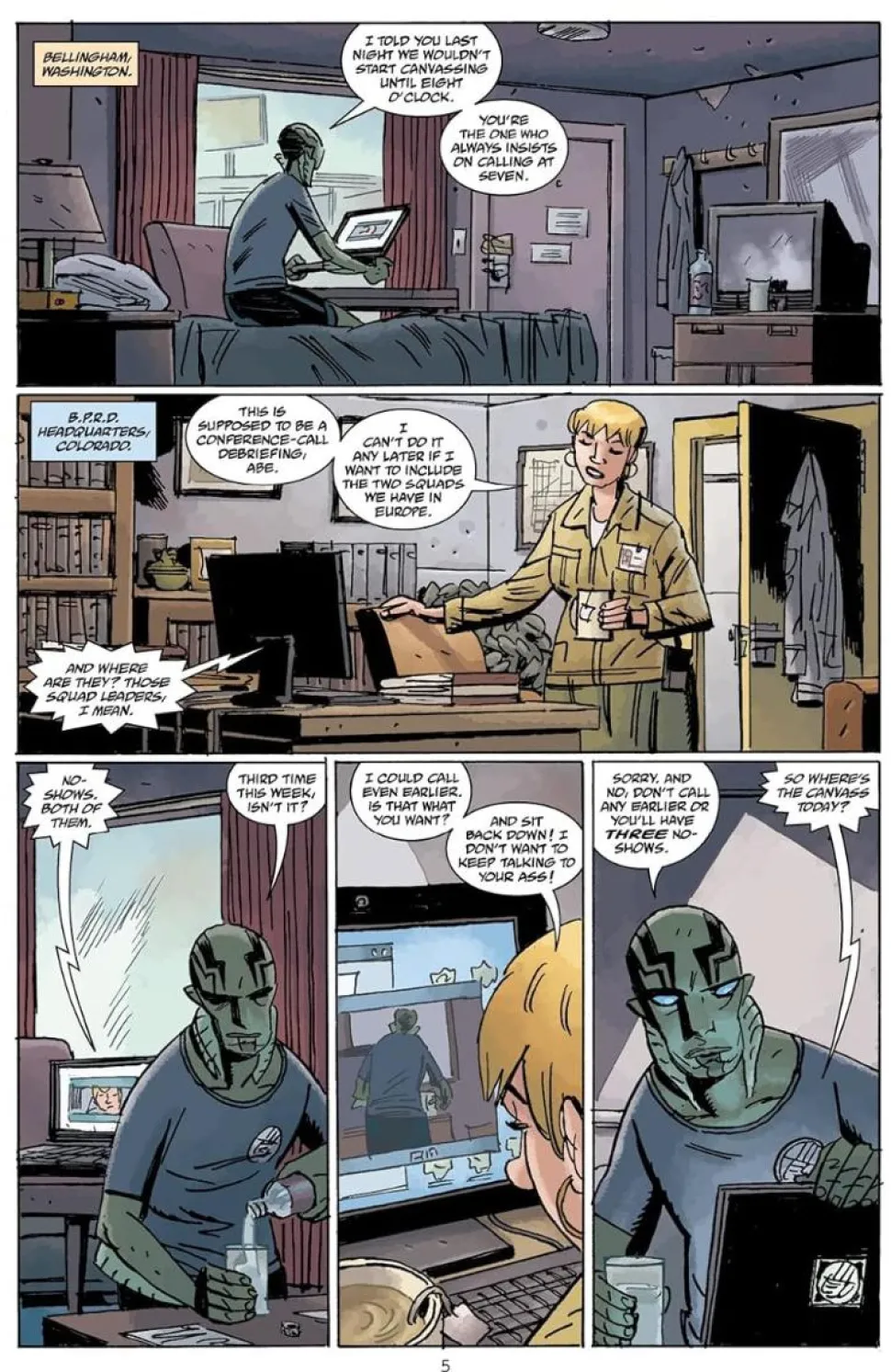 B.P.R.D. - Omnibus Volume 05 Trade Paperback Book