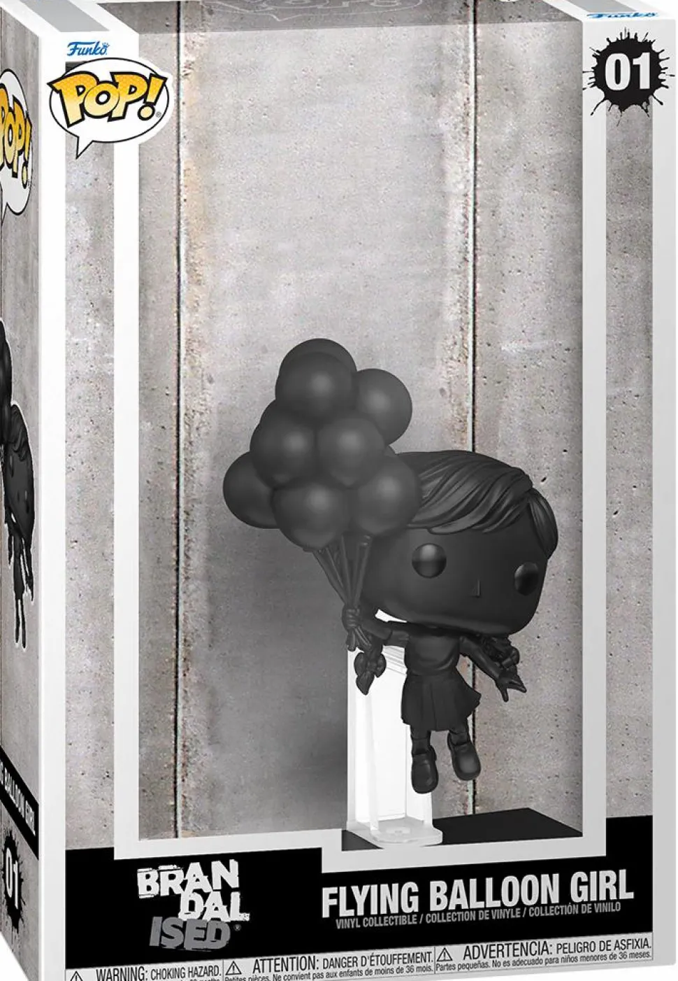 Brandalised - Flying Balloon Girl by Banksy Pop! Art Cover Vinyl Figure
