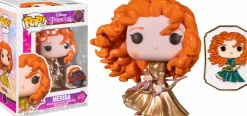 Brave - Merida Gold Ultimate Princess Pop! Vinyl Figure with Enamel Pin (Funko / Popcultcha Exclusive)