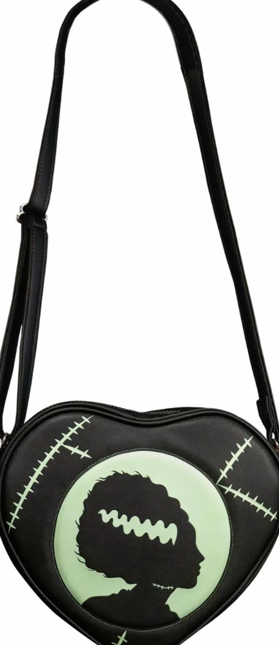 Bride of Frankenstein (1935) - The Bride of Frankenstein 10" Faux Leather Crossbody Bag