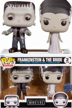 Bride of Frankenstein (1935) - The Monster & The Bride Black & White Pop! Vinyl Figure 2-Pack