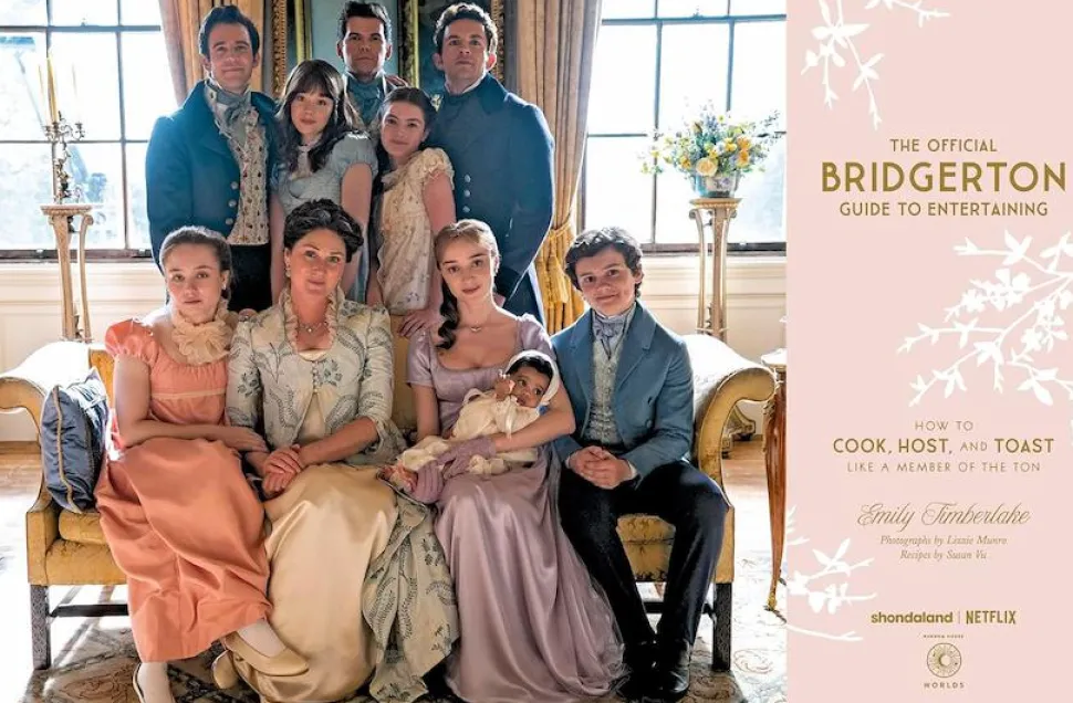 Bridgerton - The Official Bridgerton Guide to Entertaining Hardcover Book