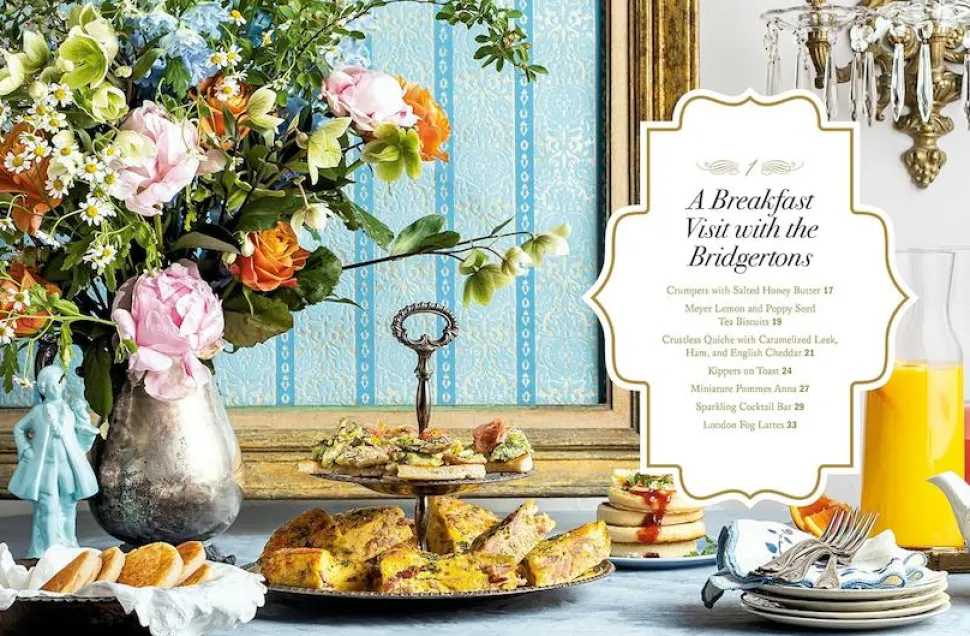 Bridgerton - The Official Bridgerton Guide to Entertaining Hardcover Book