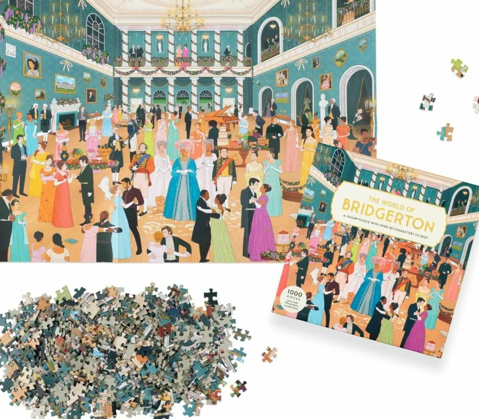 Bridgerton - The World of Bridgerton 1000 Piece Jigsaw Puzzle