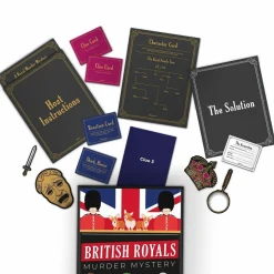 British Royals Murder Mystery - Card Game