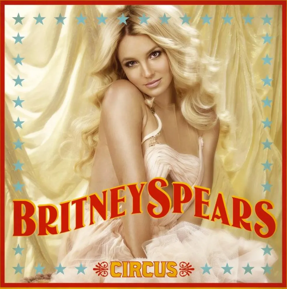 Britney Spears - Circus LP Vinyl Record (Opaque Red Coloured Vinyl)