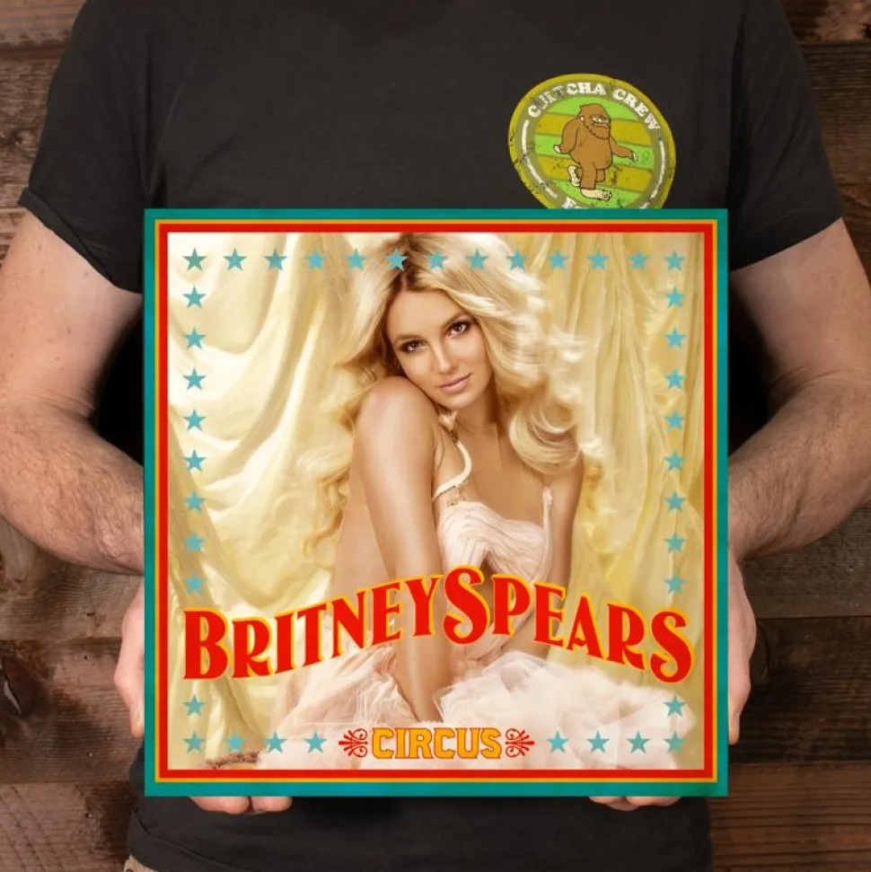 Britney Spears - Circus LP Vinyl Record (Opaque Red Coloured Vinyl)
