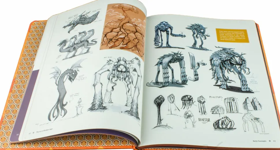 Broken Age - The Art of Broken Age Limited Edition Hard Cover Book