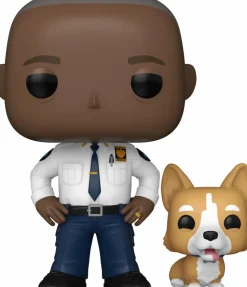 Brooklyn Nine-Nine - Captain Raymond Holt with Cheddar Pop! Vinyl Figure