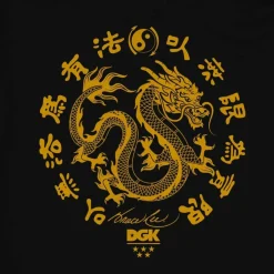 Bruce Lee - DGK x Bruce Lee Double Dragon Black Sweatshirt Hoodie
