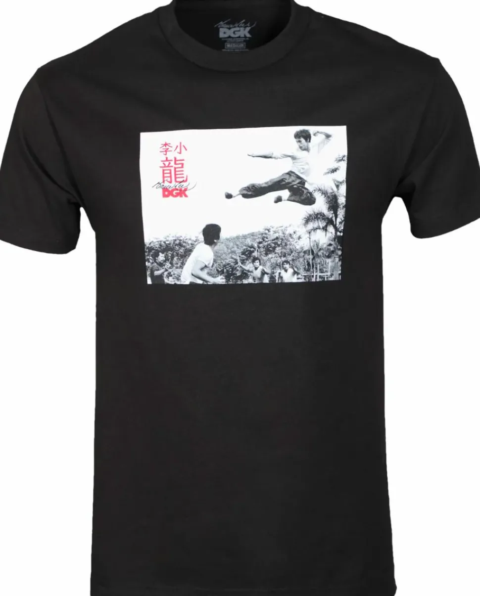 Bruce Lee - DGK x Bruce Lee Paradise Black T-Shirt