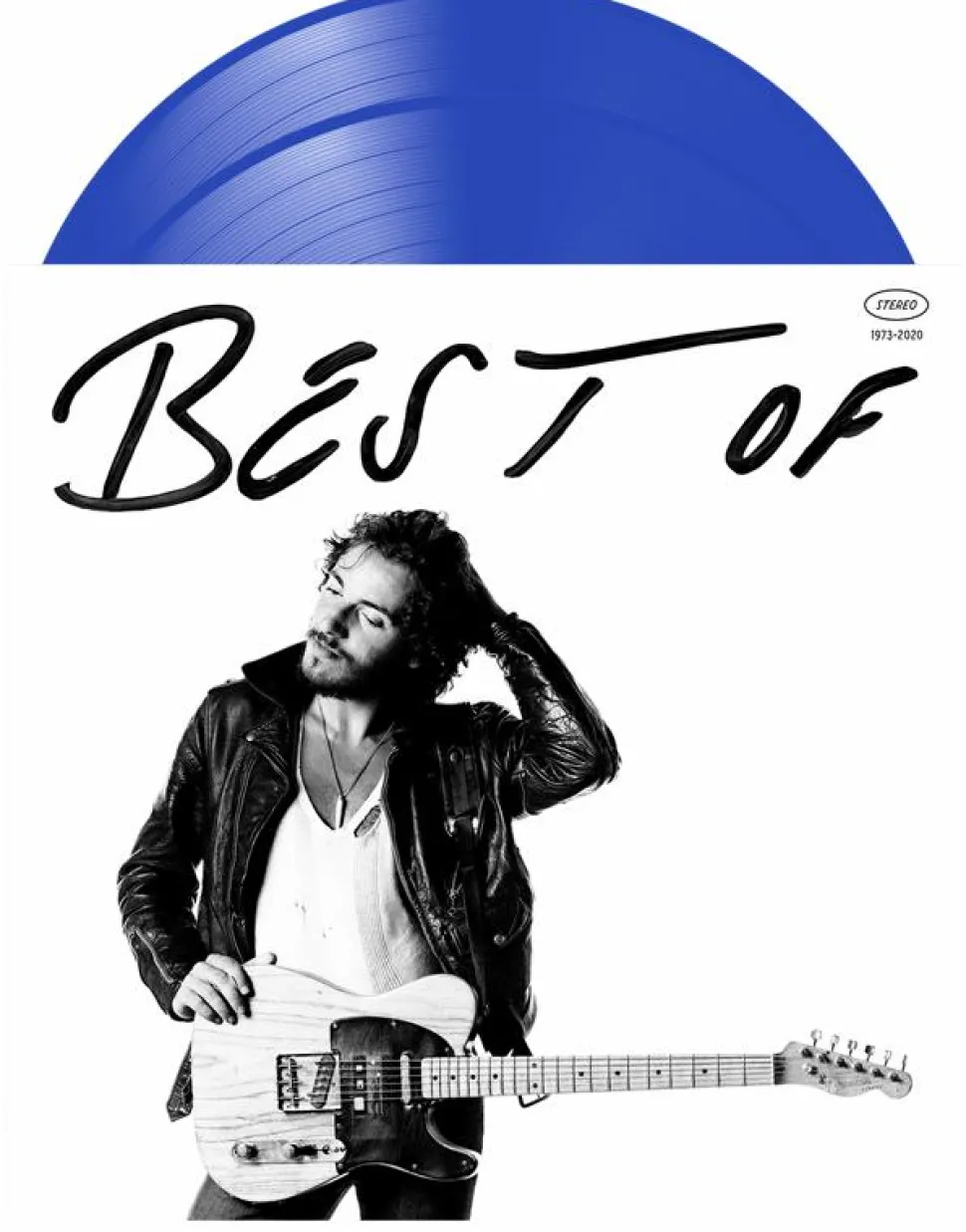 Bruce Springsteen - Best Of 2xLP Vinyl Record (Atlantic Blue Coloured Vinyl)
