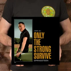 Bruce Springsteen - Only The Strong Survive 2xLP Vinyl Record (Indie Exclusive Orbit Orange Coloured Vinyl)