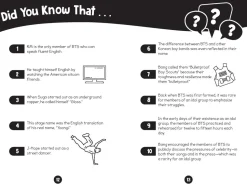 BTS - 96 Facts About BTS: Quizzes, Quotes, Questions, and More! Paperback Book