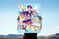 BTS - BTS: Dynamite Fine Art Print by Tracie Ching