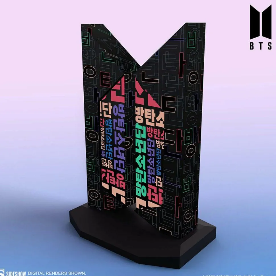 BTS - BTS Premium Logo Hangeful Edition 7” Replica