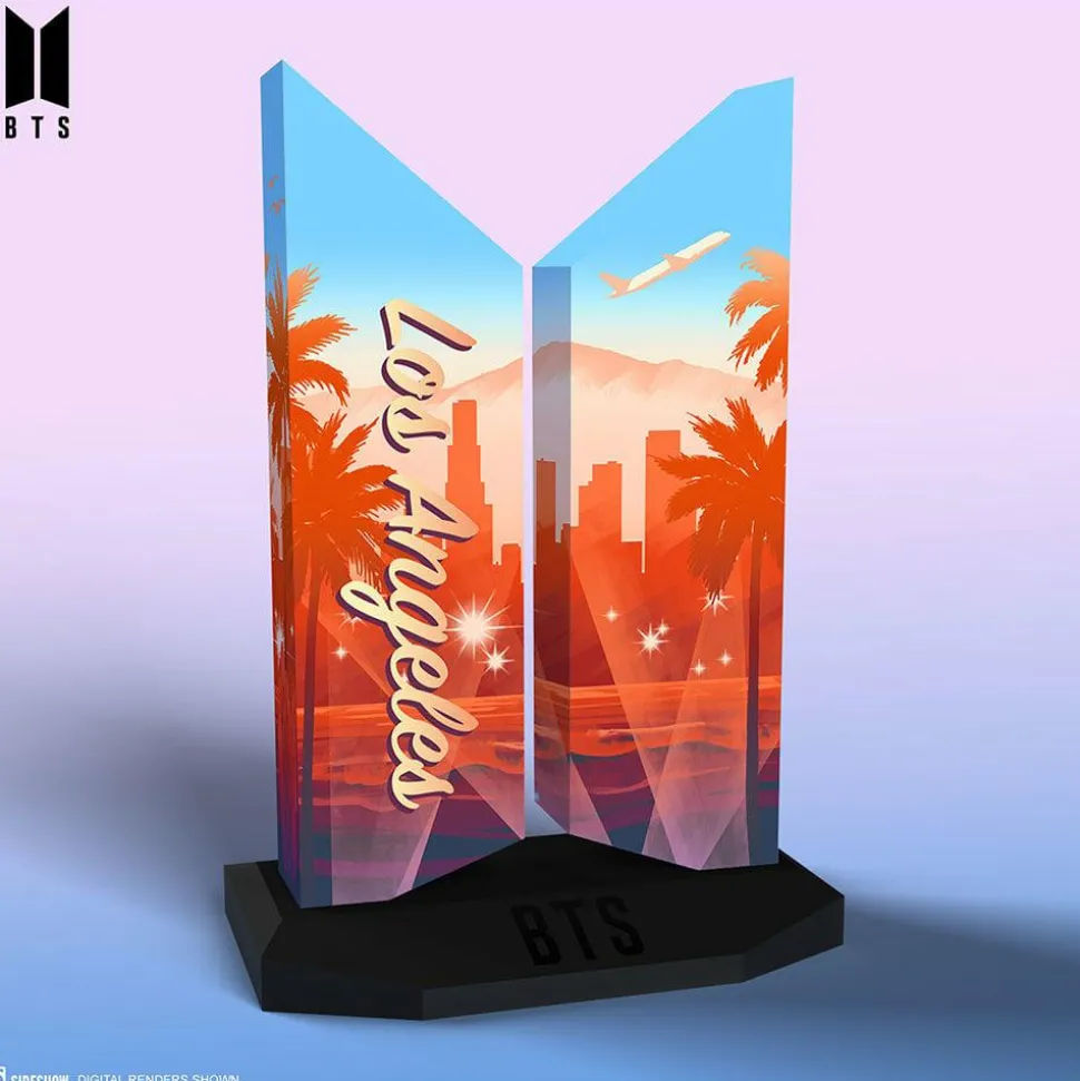BTS - BTS Premium Logo Los Angeles Edition 7” Replica