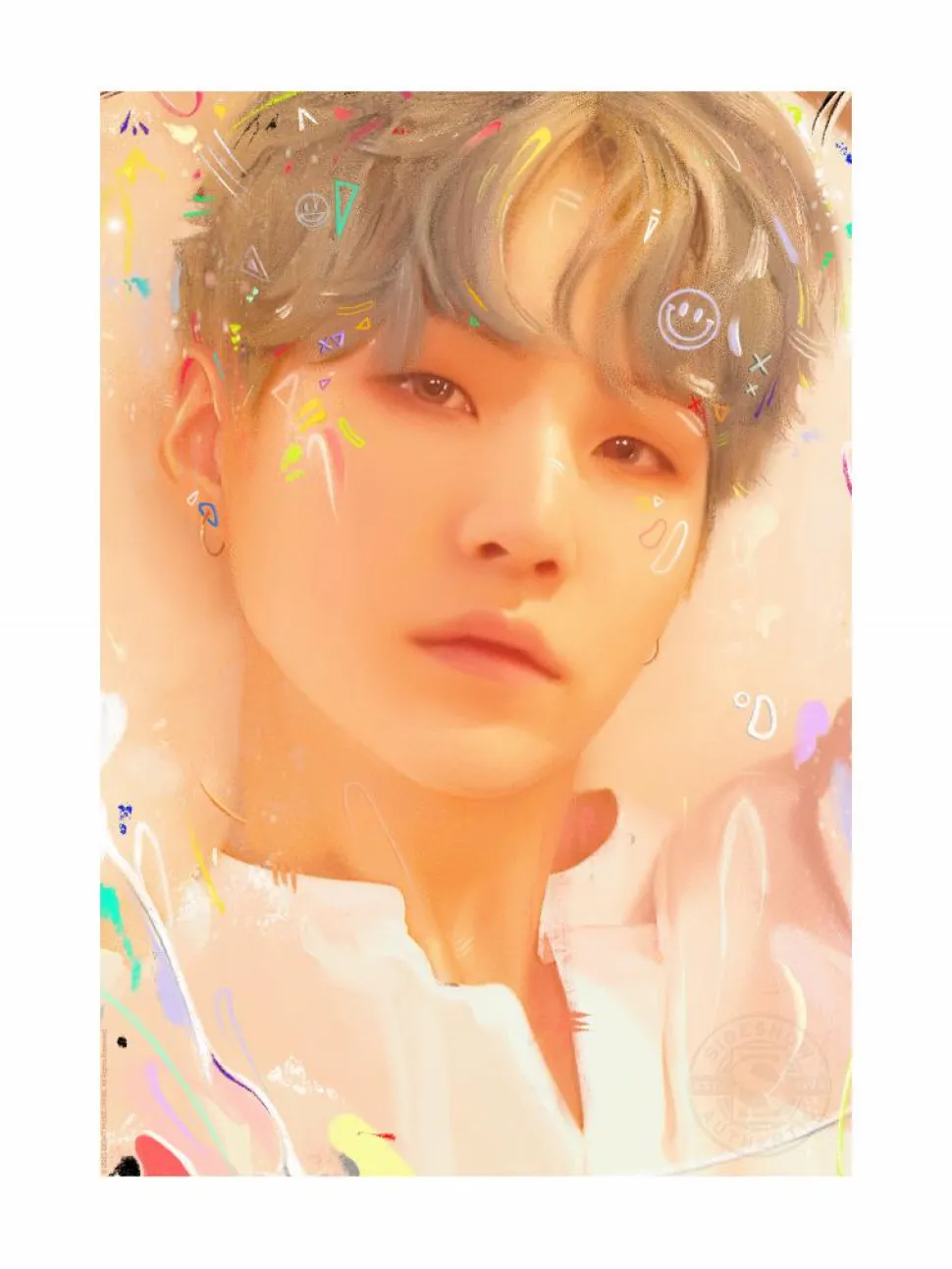 BTS - Love Yourself 12” x 16” Fine Art Print Set by Kildren (Set of 7)