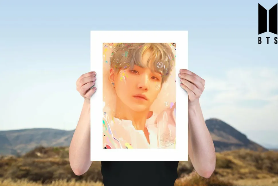 BTS - Love Yourself 12” x 16” Fine Art Print Set by Kildren (Set of 7)