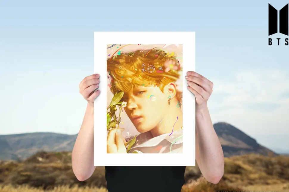 BTS - Love Yourself 12” x 16” Fine Art Print Set by Kildren (Set of 7)