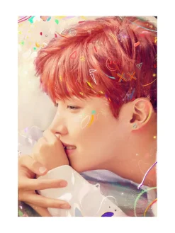 BTS - Love Yourself: j-hope Fine Art Print by Kildren