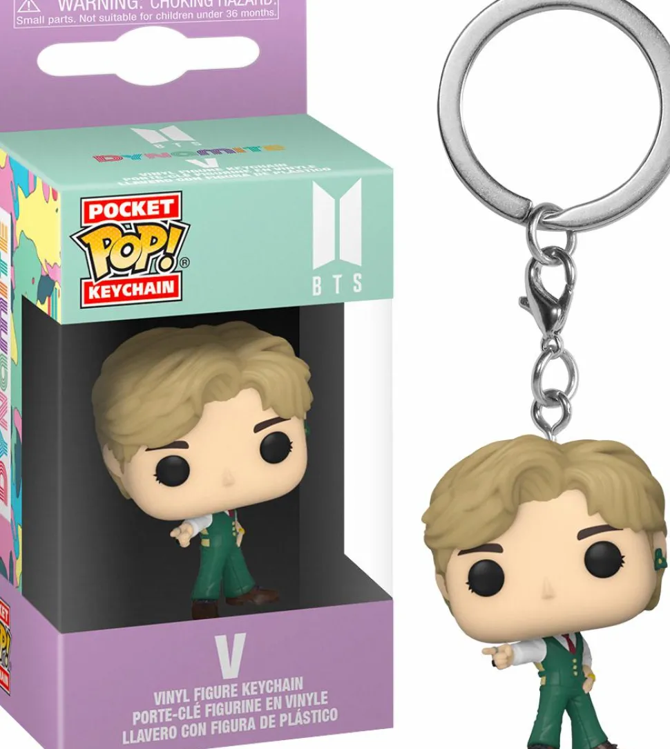 BTS - V Dynamite Pocket Pop! Vinyl Keychain
