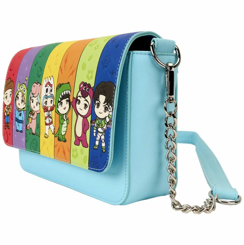BTS x Toy Story - TinyTAN 6" Faux Leather Crossbody Bag
