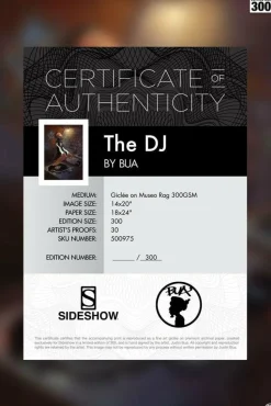 BUA - The DJ Fine Art Print by Justin BUA