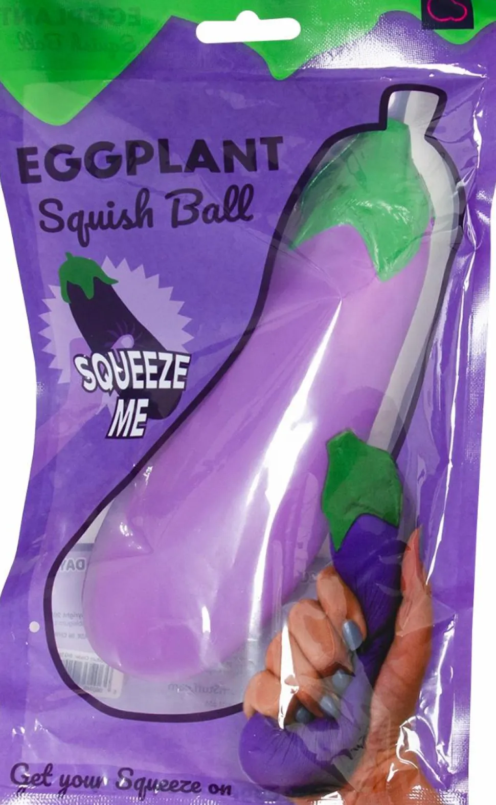 Bubblegum Stuff - Eggplant Stress Ball