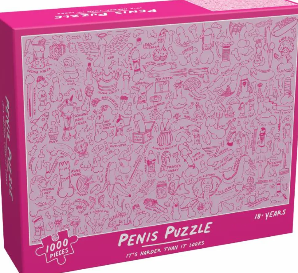 Bubblegum Stuff - Penis Jigsaw Puzzle (1000 Pieces)