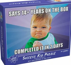 Bubblegum Stuff - Success Kid 1000 Piece Jigsaw Puzzle
