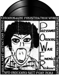 Bullshit Detector Three by Crass Records 2xLP Vinyl Record