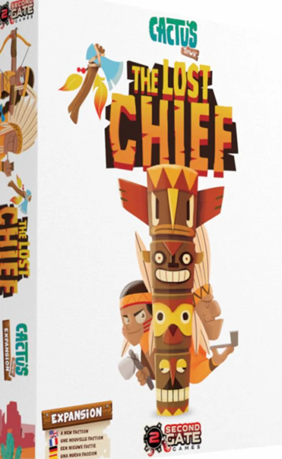 Cactus Town - The Lost Chief Board Game Expansion
