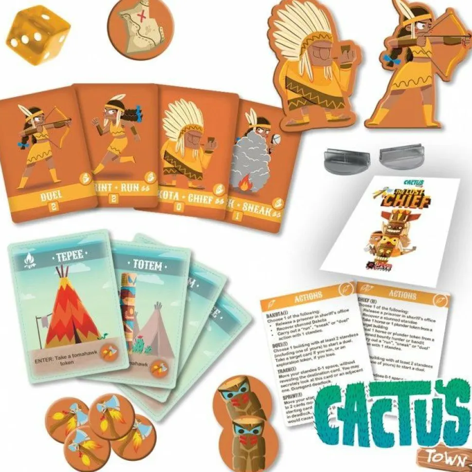 Cactus Town - The Lost Chief Board Game Expansion