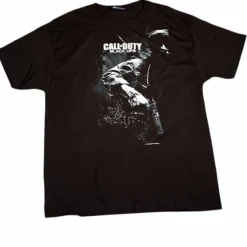 Call of Duty - Black Ops Sitting Bull Black Male T-Shirt