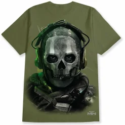 Call of Duty - Call of Duty x Primitive Ghost Military Green T-Shirt