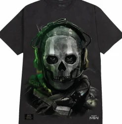 Call of Duty - Call of Duty x Primitive Ghost Heavyweight Black T-Shirt