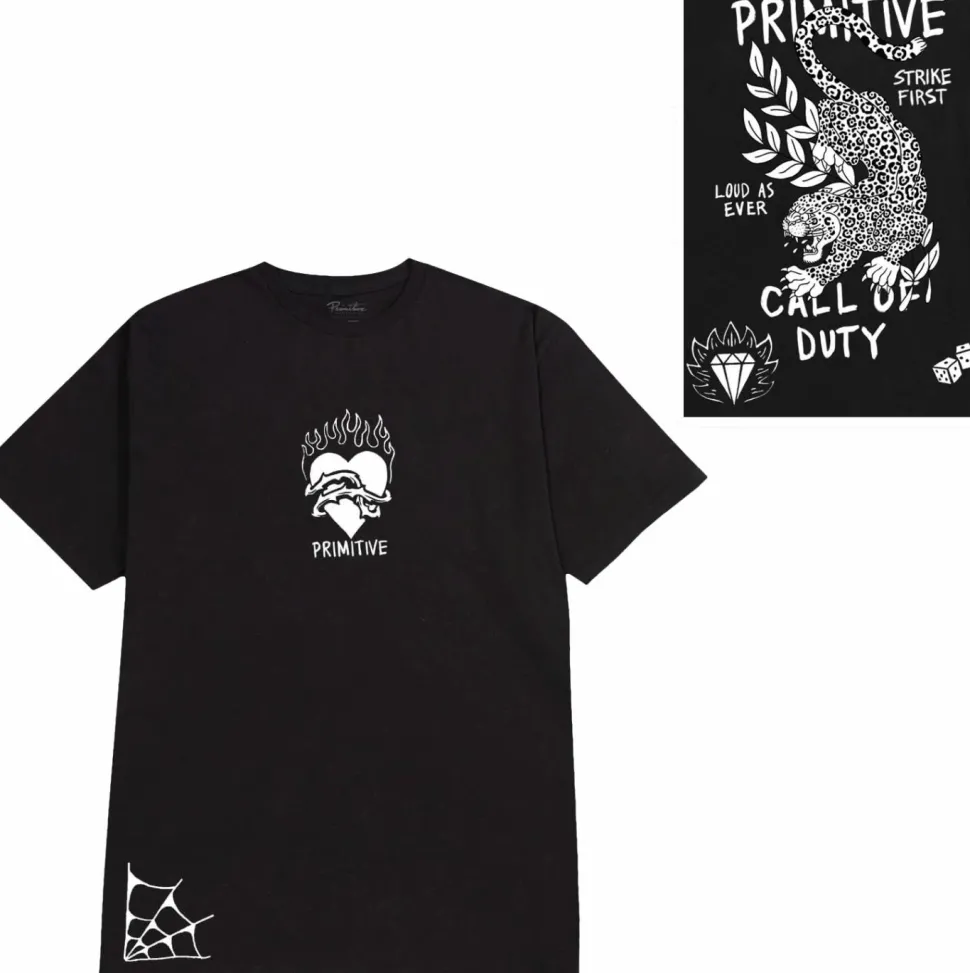 Call of Duty - Call of Duty x Primitive Task Force Black T-Shirt